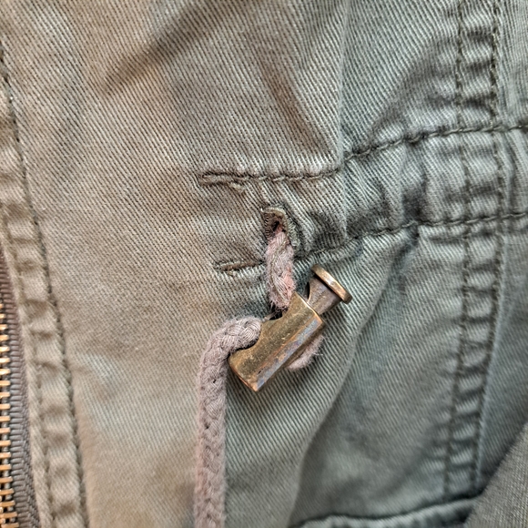Mossimo Supply Co. Vintage Army Green Utility Jacket Women's Size Medium. - Picture 5 of 10